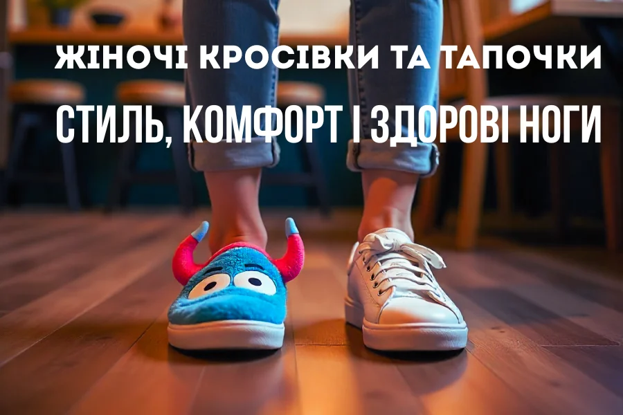Жіночі кросівки та тапочки 1