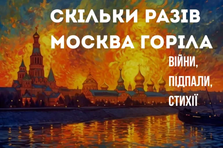 скільки разів москва горіла
