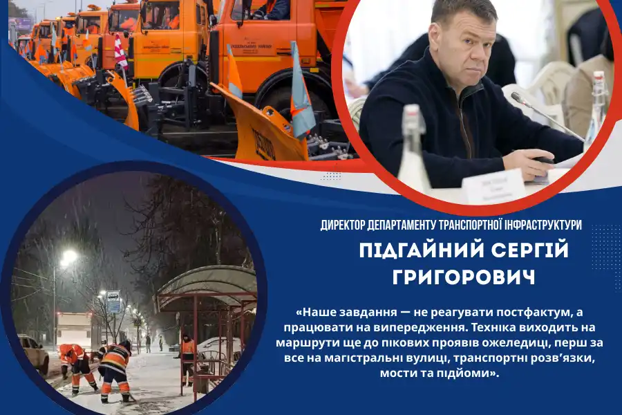 Снігопад - Київ працює без збоїв: як транспортні служби столиці протидіють ожеледиці Новини Києва 2025 Снігопад