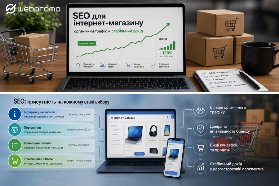 SEO для інтернет-магазину: як органічний трафік стає стабільним доходом