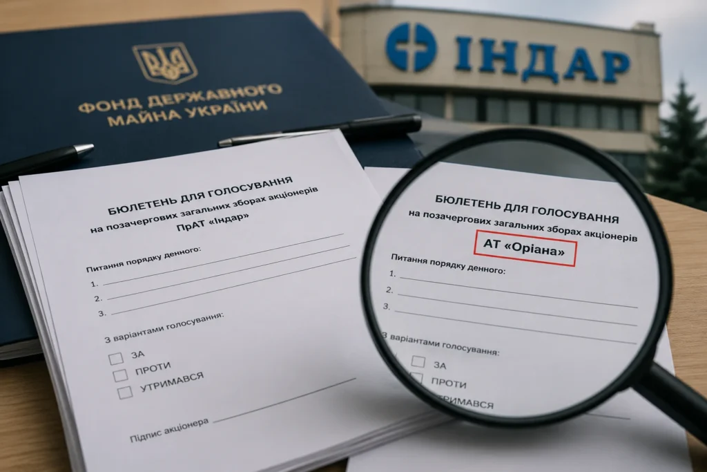 Індар чи Оріана: Фонд держмайна заплутався, де проводить збори акціонерів Новини Здоров'я, Новини Києва 2025 Індар