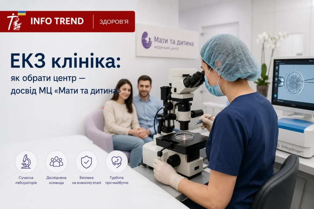 ЕКЗ у клініці: як обрати центр і чим вирізняється МЦ «Мати та дитина» Новини Здоров'я, Новини Києва 2025 Новини Україн Здоров’я ЕКЗ у клініці Мати та дитина
